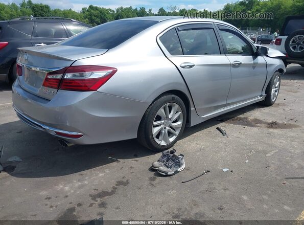1HGCR2F1XHA222289 2017 HONDA ACCORD Silver უკანა მარჯვენა