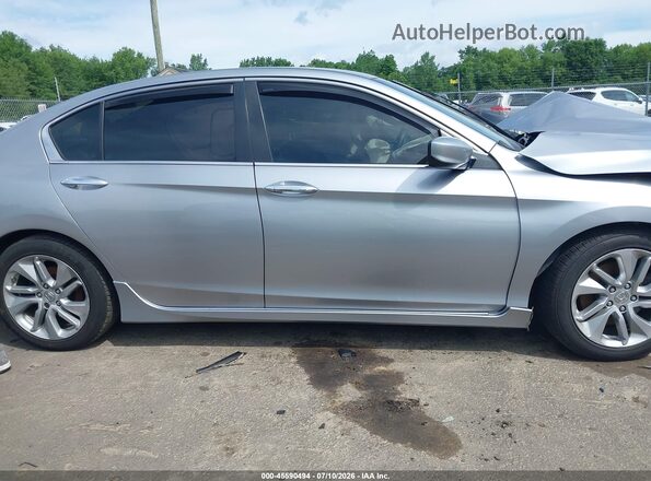1HGCR2F1XHA222289 2017 HONDA ACCORD Silver უკანა სალონის ხედი
