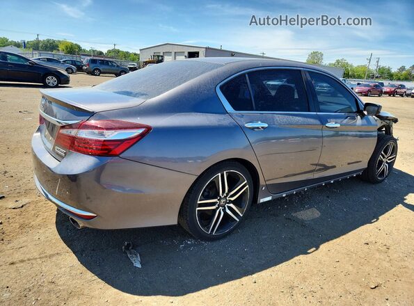 1HGCR2F1XHA295758 2017 HONDA ACCORD Gray Rear right