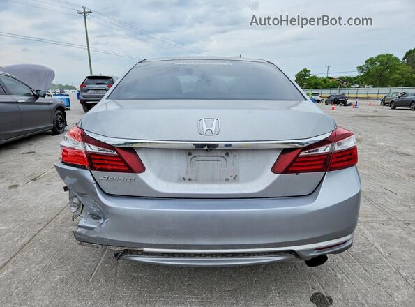 1HGCR2F30GA059734 2016 HONDA ACCORD Silver Rear view