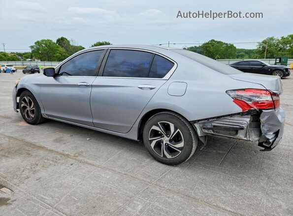 1HGCR2F30GA059734 2016 HONDA ACCORD Silver Rear left