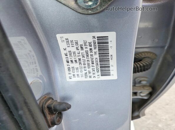 1HGCR2F30GA059734 2016 HONDA ACCORD Silver Engine compartment view