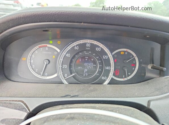 1HGCR2F30GA059734 2016 HONDA ACCORD Silver Instrument cluster view