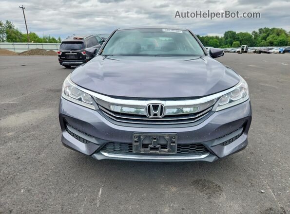 1HGCR2F30GA132522 2016 HONDA ACCORD Gray Вид спереду
