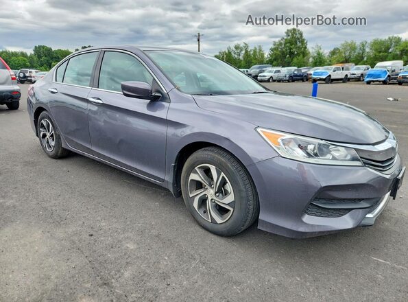 1HGCR2F30GA132522 2016 HONDA ACCORD Gray Передня права чверть