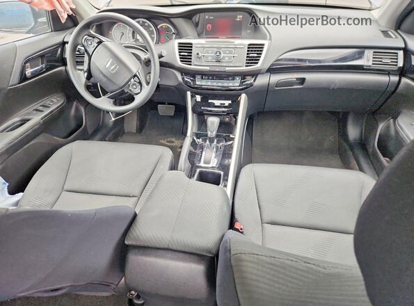 1HGCR2F30GA132522 2016 HONDA ACCORD Gray Вид панелі приладів