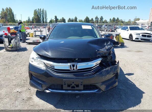 1HGCR2F30HA041364 2017 HONDA ACCORD Black Widok zestawu wskaźników