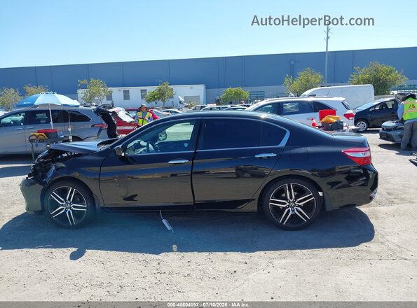 1HGCR2F30HA041364 2017 HONDA ACCORD Black Widok wnętrza 360 stopni