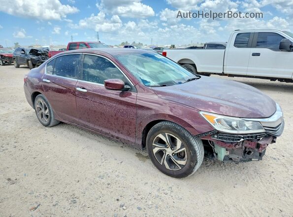 1HGCR2F30HA073022 2017 HONDA ACCORD Burgundy Передня права чверть