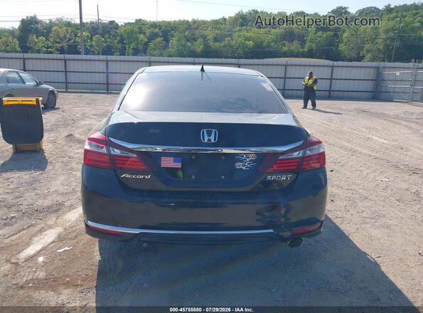 1HGCR2F30HA185822 2017 HONDA ACCORD Black 