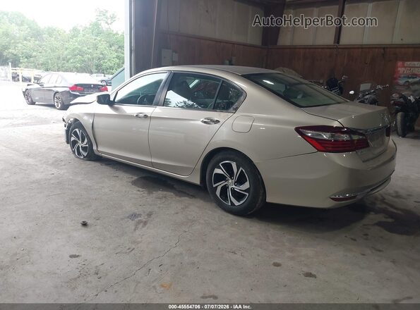 1HGCR2F31GA013572 2016 HONDA ACCORD Желто-коричневый Задняя левая четверть