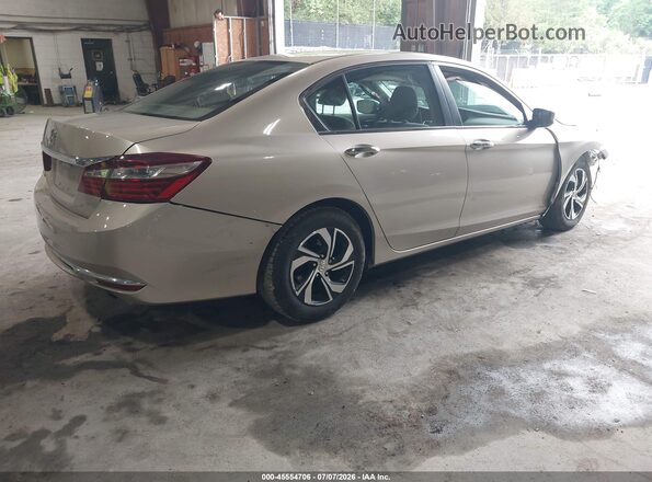 1HGCR2F31GA013572 2016 HONDA ACCORD Желто-коричневый Задняя правая четверть
