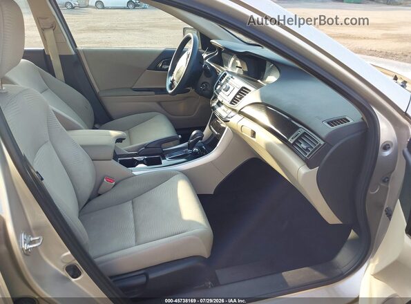 1HGCR2F31GA027567 2016 HONDA ACCORD Золотой Вид салона спереди