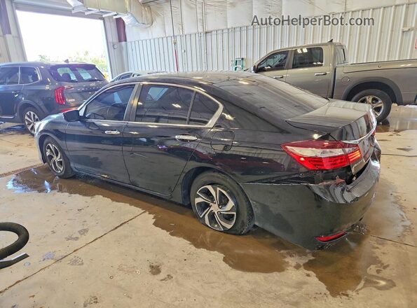 1HGCR2F31GA073383 2016 HONDA ACCORD Black Tył lewy