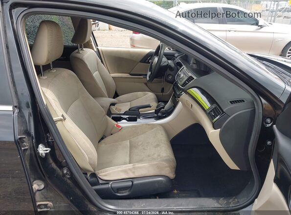 1HGCR2F31GA119911 2016 HONDA ACCORD Black Вид салону спереду