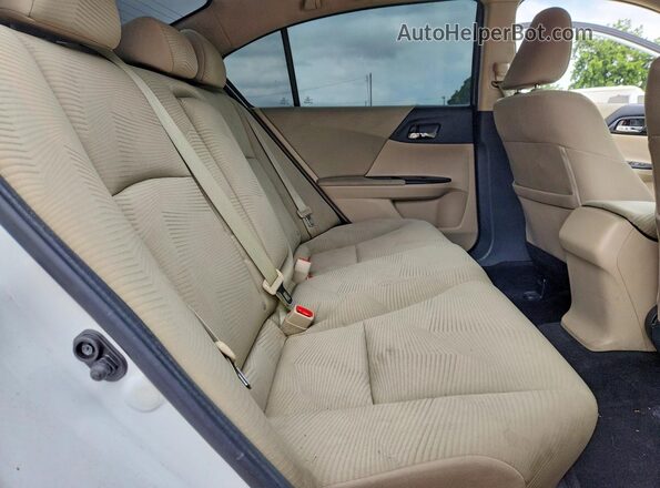 1HGCR2F31GA123148 2016 HONDA ACCORD White უკანა სავარძლების ხედი