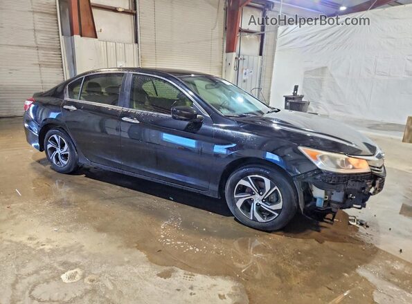 1HGCR2F31GA131279 2016 HONDA ACCORD Black Przód prawy