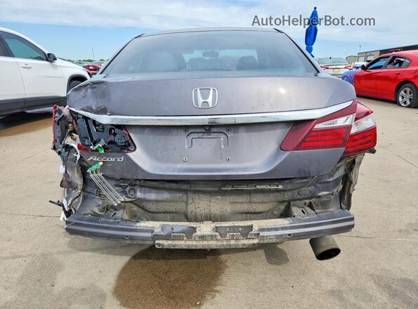1HGCR2F31HA006090 2017 HONDA ACCORD Blue Вид ззаду