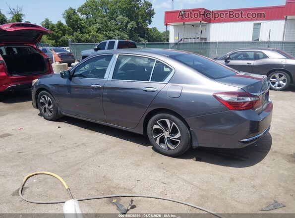 1HGCR2F31HA216074 2017 HONDA ACCORD Gray Tył lewy