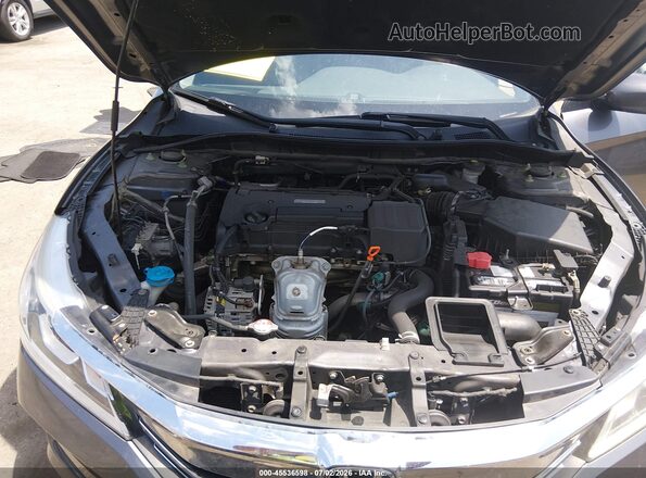 1HGCR2F31HA216074 2017 HONDA ACCORD Gray Widok z tyłu