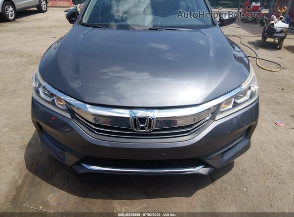 1HGCR2F31HA216074 2017 HONDA ACCORD Gray Widok zestawu wskaźników