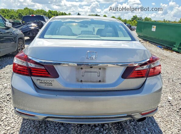 1HGCR2F31HA236874 2017 HONDA ACCORD Silver Rear view