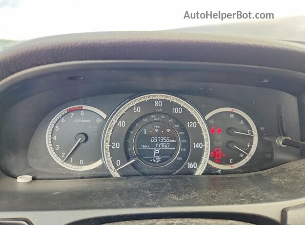 1HGCR2F31HA265775 2017 HONDA ACCORD Blue Вид щитка приладів