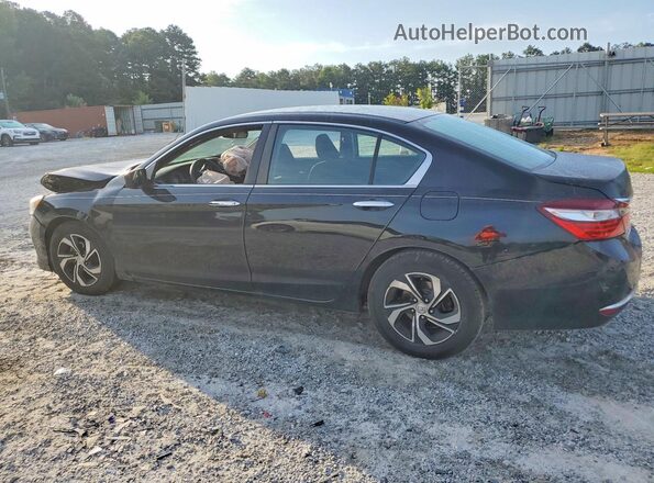 1HGCR2F31HA287176 2017 HONDA ACCORD Черный Задняя левая четверть