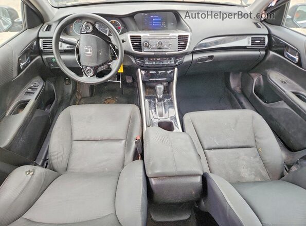 1HGCR2F31HA299554 2017 HONDA ACCORD Black წინა პანელის ხედი