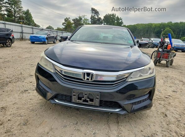 1HGCR2F31HA299554 2017 HONDA ACCORD Black წინა ხედი