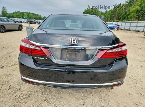 1HGCR2F31HA299554 2017 HONDA ACCORD Black უკანა ხედი