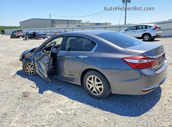 1HGCR2F32GA017520 2016 HONDA ACCORD Gray უკანა მარცხენა