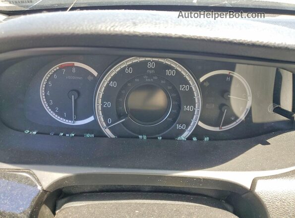 1HGCR2F32GA017520 2016 HONDA ACCORD Gray ხელსაწყოთა პანელის ხედი