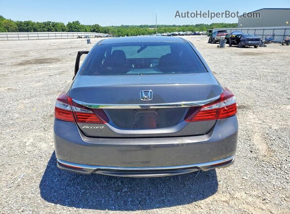1HGCR2F32GA017520 2016 HONDA ACCORD Gray უკანა ხედი