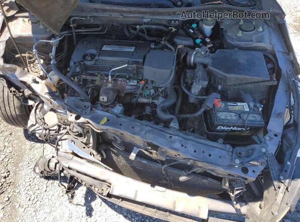 1HGCR2F32GA017520 2016 HONDA ACCORD Gray უკანა სალონის ხედი