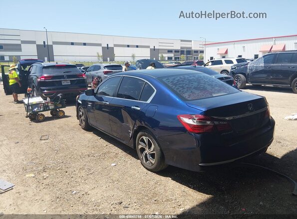 1HGCR2F32GA037685 2016 HONDA ACCORD Blue Tył lewy