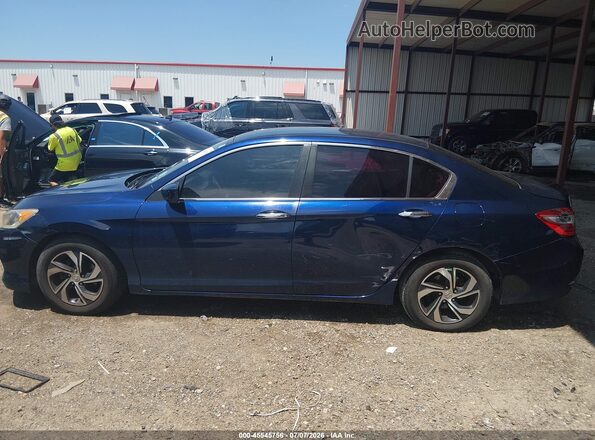 1HGCR2F32GA037685 2016 HONDA ACCORD Blue Widok wnętrza z tyłu
