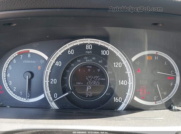 1HGCR2F32GA083887 2016 HONDA ACCORD Black Vista de los asientos traseros