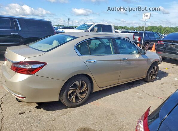 1HGCR2F32GA090239 2016 HONDA ACCORD Beige Հետևի աջ