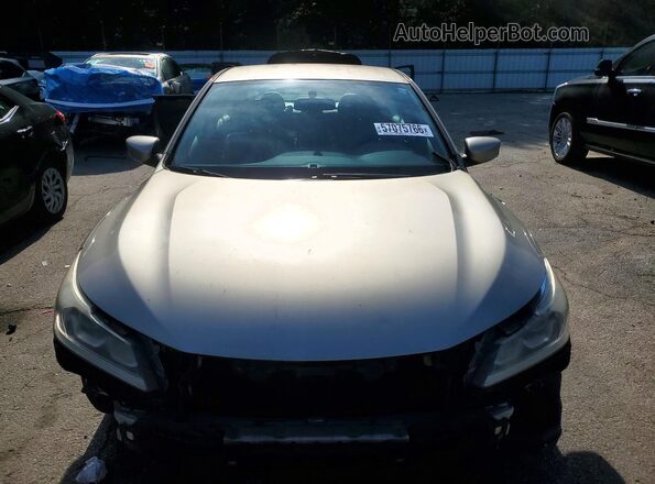 1HGCR2F32GA090239 2016 HONDA ACCORD Beige Դիմացի տեսք