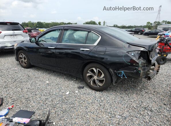 1HGCR2F32GA099572 2016 HONDA ACCORD Black Հետևի ձախ