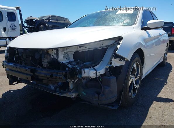 1HGCR2F32GA153548 2016 HONDA ACCORD White Դիմացի տեսք