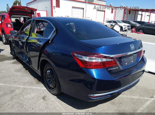 1HGCR2F32GA231097 2016 HONDA ACCORD Blue უკანა მარცხენა
