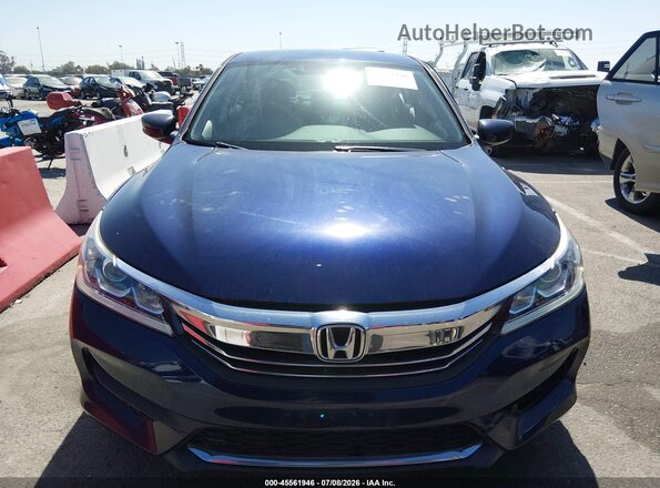 1HGCR2F32GA231097 2016 HONDA ACCORD Blue ხელსაწყოთა პანელის ხედი