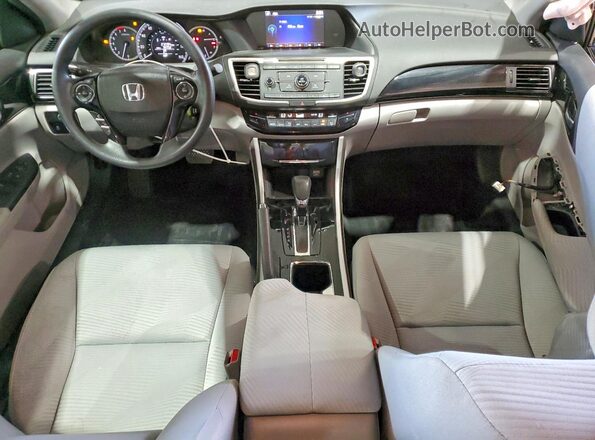 1HGCR2F32HA065455 2017 HONDA ACCORD Серый Вид панели приборов
