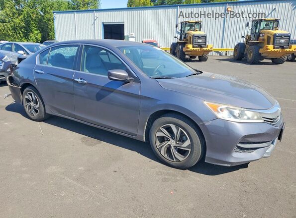 1HGCR2F32HA139425 2017 HONDA ACCORD Gray Przód prawy