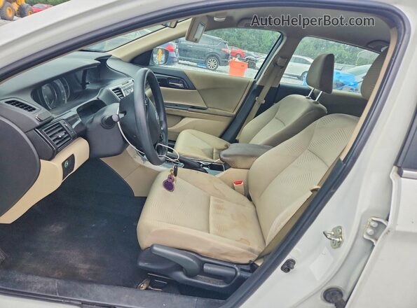 1HGCR2F32HA142678 2017 HONDA ACCORD White Widok wnętrza z przodu