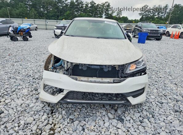 1HGCR2F32HA142678 2017 HONDA ACCORD White Widok z przodu