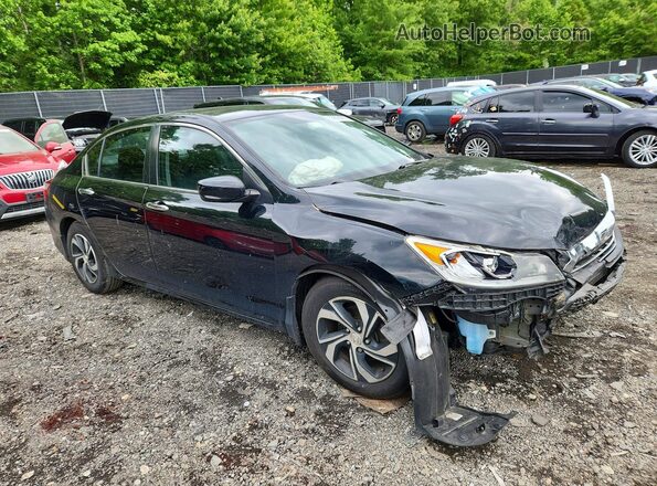 1HGCR2F32HA156998 2017 HONDA ACCORD Black წინა მარჯვენა