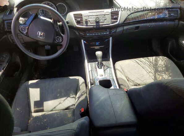 1HGCR2F32HA205181 2017 HONDA ACCORD Charcoal Widok deski rozdzielczej
